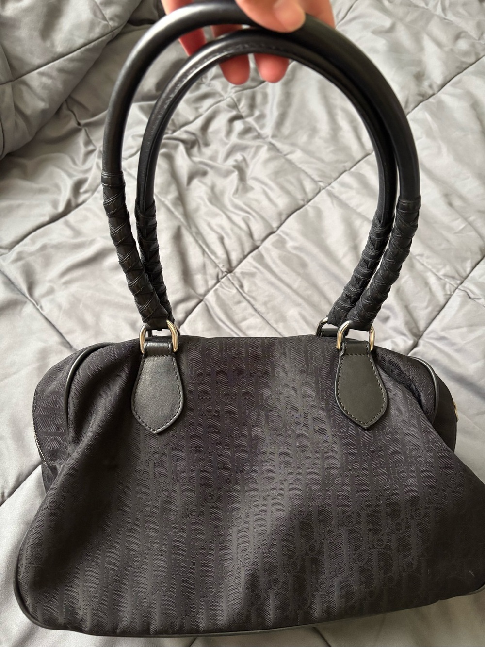 Christian Dior Galliano Era Black Diorissimo shoulder bag - Picture 2 of 8